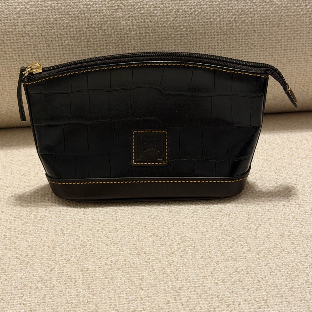 Dooney & Bourke Black Cosmetic Pouch